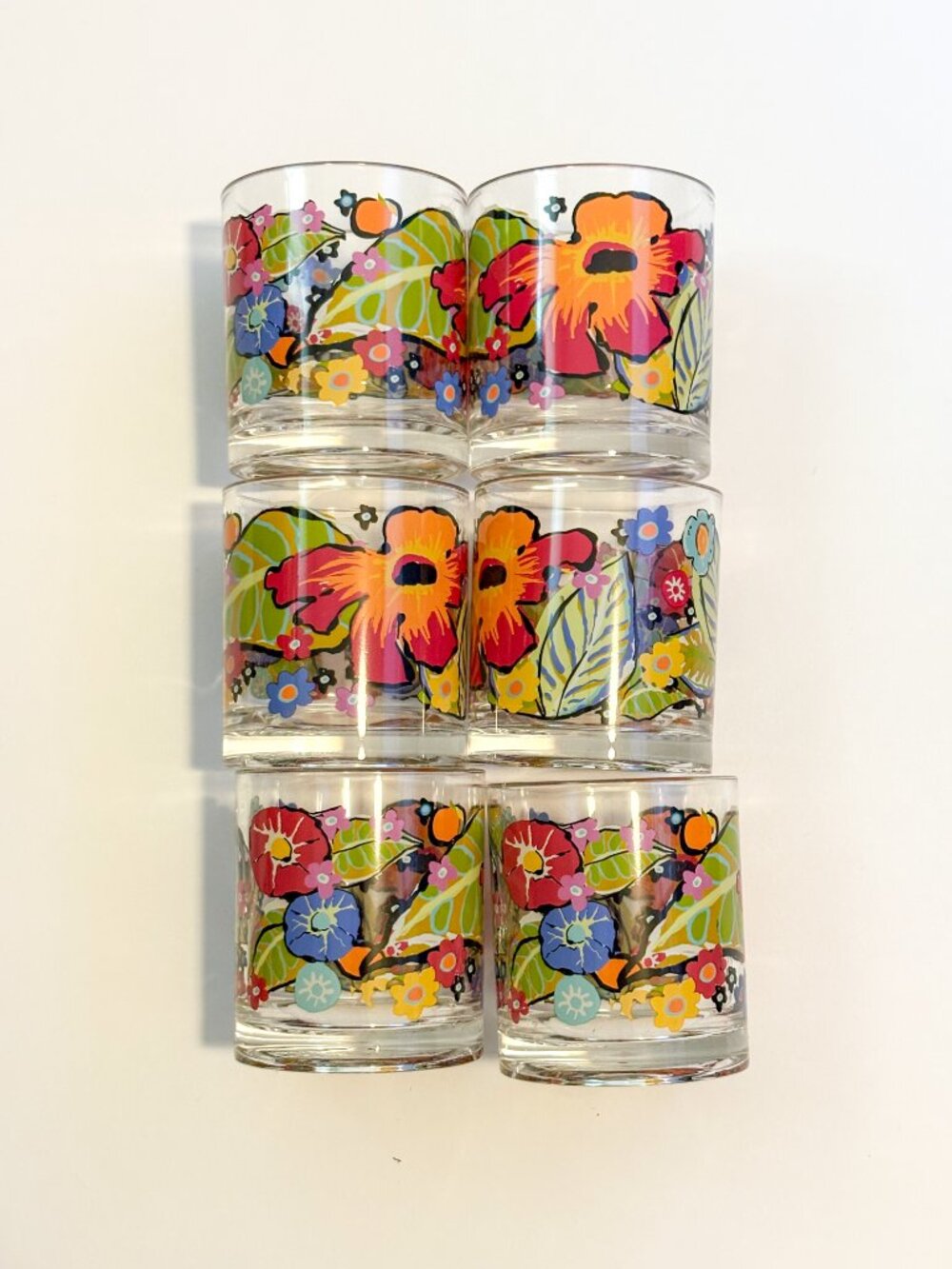 Floral Cup Set - Picture 3 of 5